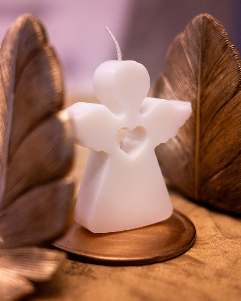 Lumânarea Înger Sculptată - imagine 3