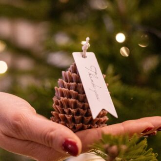 Lumânarea Con de Brad