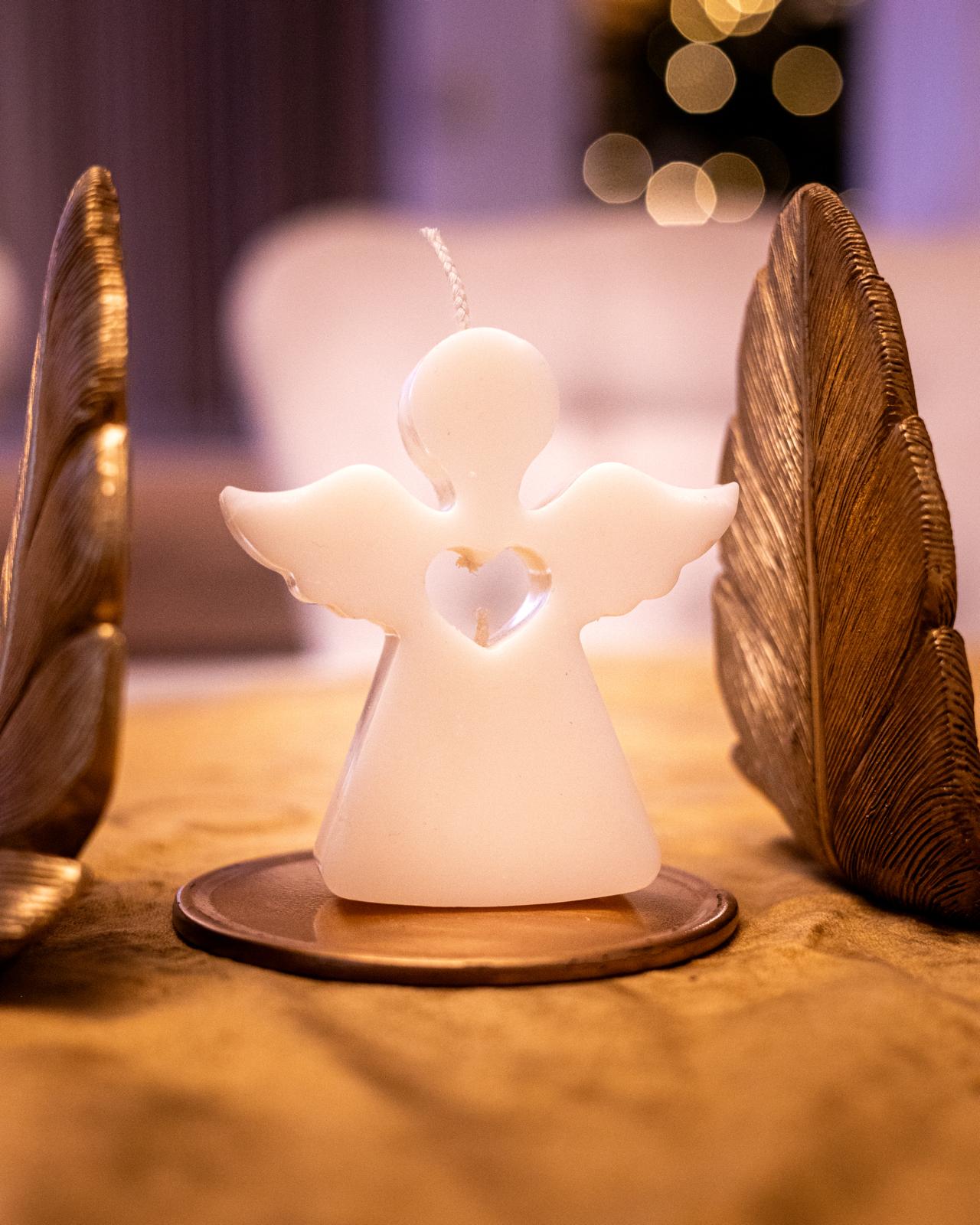 Lumânarea Înger cu Inimă