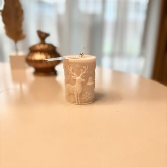 Lumânarea Cilindrică Crăciun